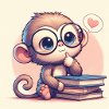 Monkey pensive