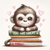 You are Great - Äffchen Design