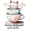 Réveil en chargement, humour de chat !