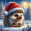 Hérisson de Noël