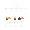 Sushi Fish Kawaii