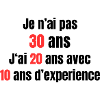 Je n'ai pas 30 ans