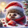 Hérisson de Noël