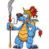 Guerrier dragon chinois