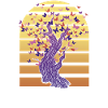 Butterflies Shape Tree: Epilepsy Awareness