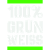 100 green white