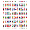 Bandiere internazionali del mondo - Bandiere dei paesi