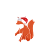 Foxy Santa Claus