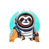 Space Sloths - Sloth Astronaut