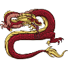 Red Chinese Dragon