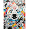 Polar Bear Graffiti Geometric