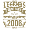 Legends were born in 2006