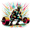 Powerlifting Power: Art Explosion