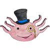 Axolotl Cute Newt Top Hat Mexico Amphibians