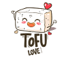 Chibi Anime Mignon Tofu Amour