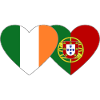 Flag of Ireland Portugal