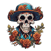 La Catrina/ Tatovering / Mexico / Dyr / Abe