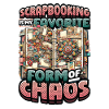 Scrapbooking fille passionné Scrapbook