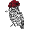 🦉 Eule mit Bollenhut 🌳