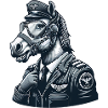 Cute Horse Pilot