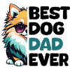 Best Dog Dad Ever - Pomeranian