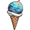 Ice planet Mercury