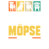 Mopsmama Hundemama Hund Mops