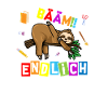 Bääm Endlich Schulkind Faultier