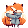 Fox Couple