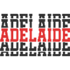 Adelaide stacked text t-shirt gift