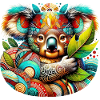 Artistic Koala