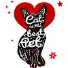 Katze mit Herz