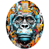 Géométrie Gorilla Graffiti