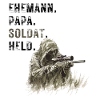 Ehemann Papa Soldat Held