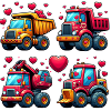 Tiny Builders' Affection - Construction T-Shirt