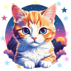 Starlit Kitten Adventure