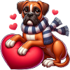 Boxer Dog Love