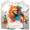Painted lion