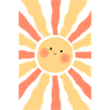 Cheerful sun