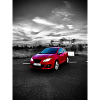 Red car