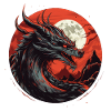 Roter Nachtdrache