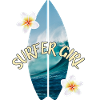 Fille surfeuse