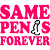 Same penis forever