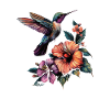 Hummingbird flowers