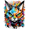 Graffiti de chat