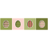 Striped Easter Eggs