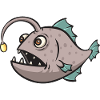 Anglerfisch Tiefseeangler Angler Fisch