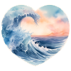 Coeur ondulé