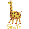 Giraffe – Süßes Tiermotiv 🦒💛