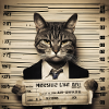 Mugshot Katze